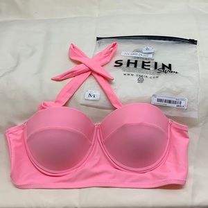 Swim suit top in original packaging